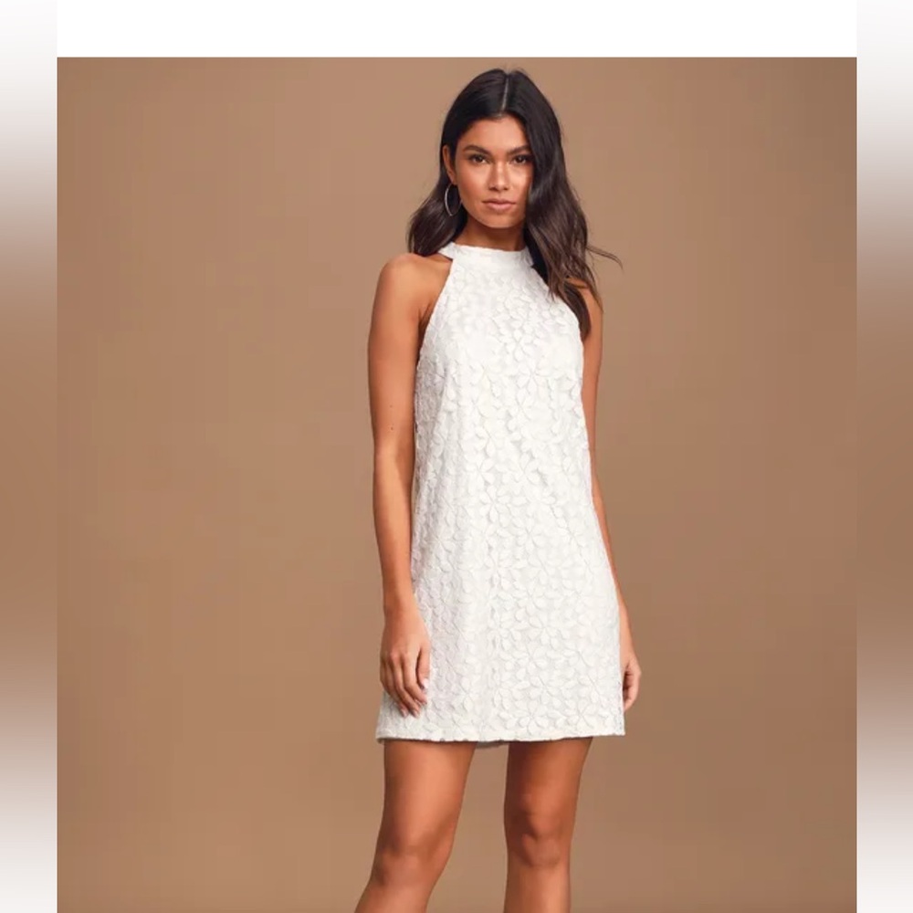 Lulu's White Mini Dress